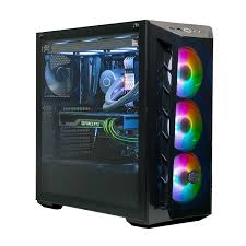 cooler master masterbox mb520 mesh black (mb520 kgnn s00) mid tower atx chassis – mesh airflow, argb fans, usb c, tempered glass