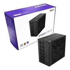 nzxt c1000 gold – 1000w 80+ gold fully modular power supply, atx 3.1 / pcie 5.0 ready