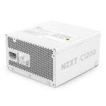 nzxt c1200 gold – 1200 w, 80+ gold, atx 3.1 / pcie 5.0 compatible, fully modular psu (white)