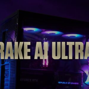 pcx gfh drake (ai ultra 7) – geforce rtx™ 4080 gaming desktop | powered by asus
